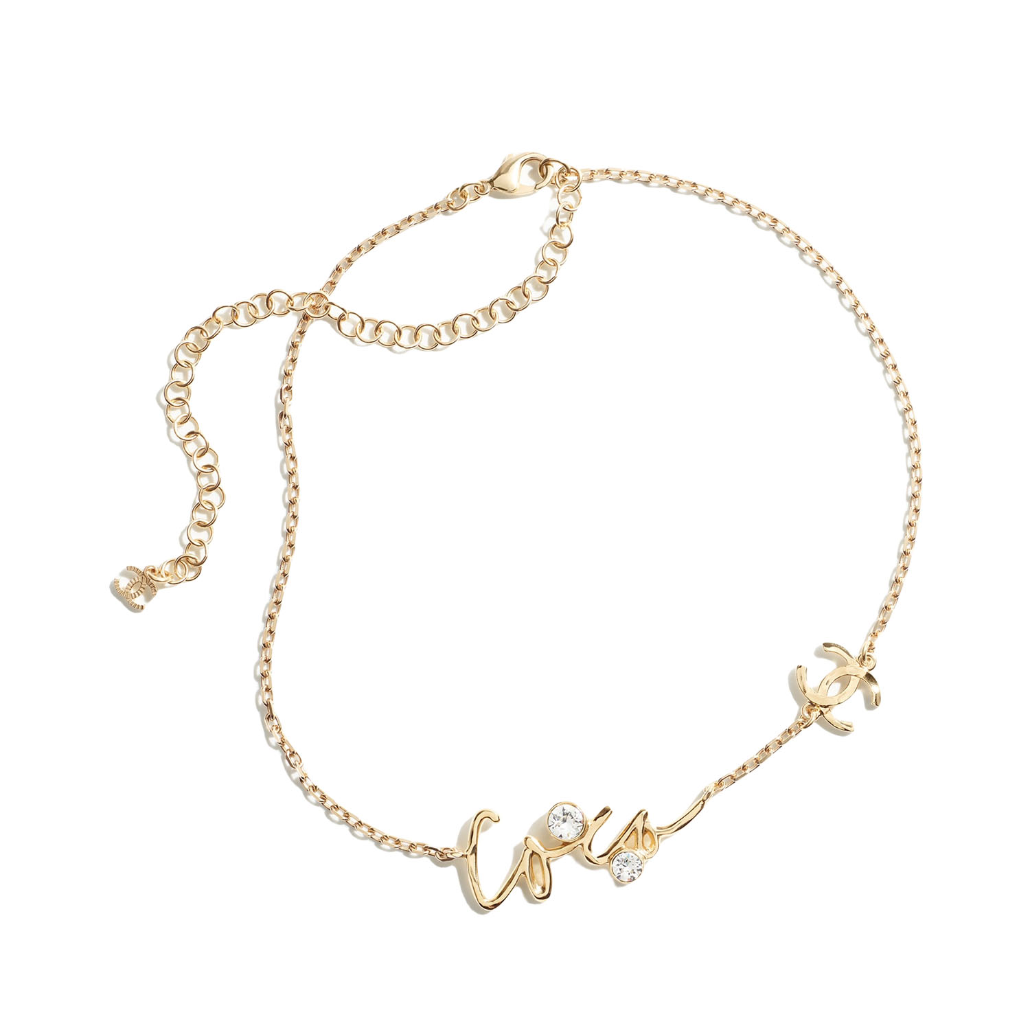 CCN391 CC Pendant Necklace - ccjewelryacc