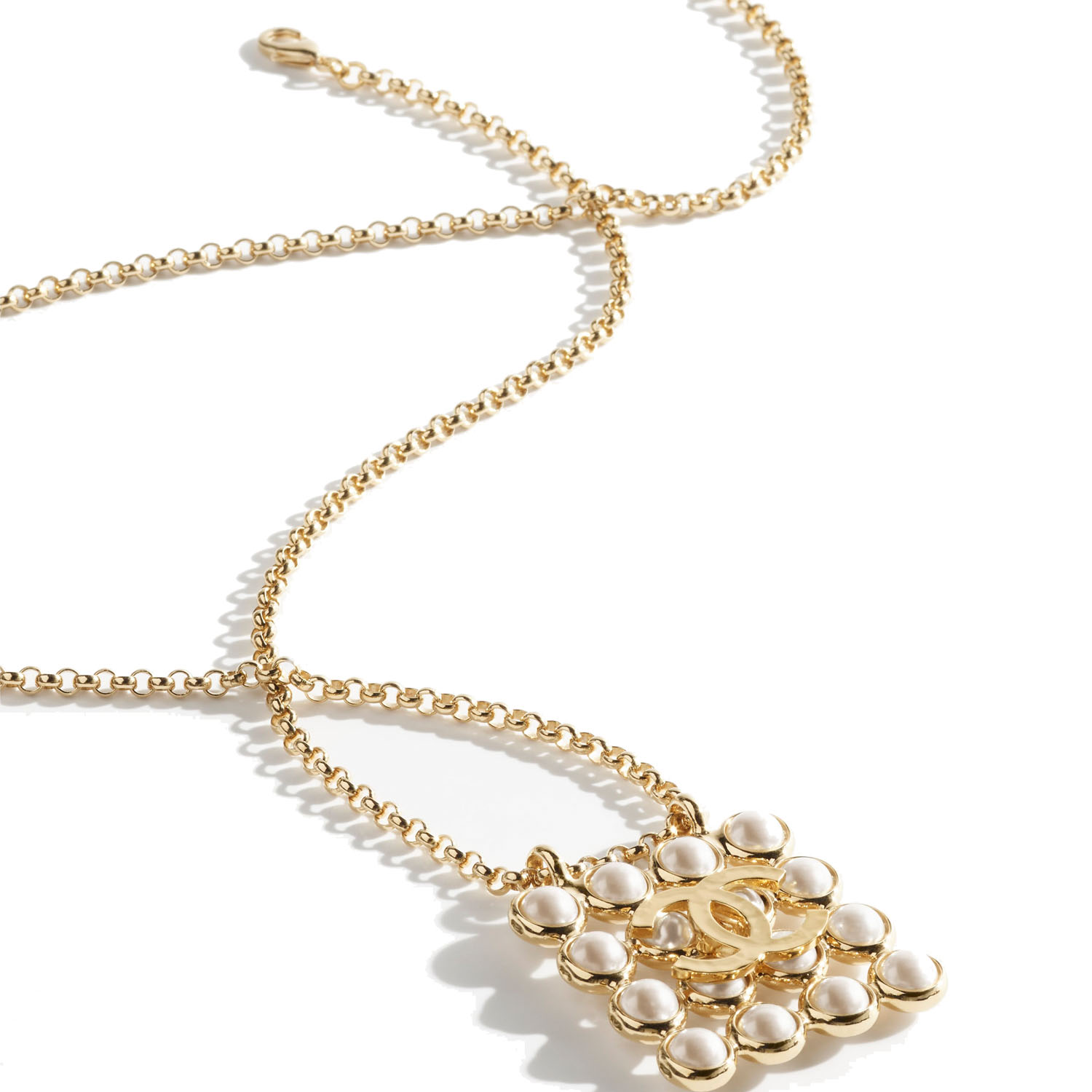 CCN376  CC Pendant Necklace - ccjewelryacc