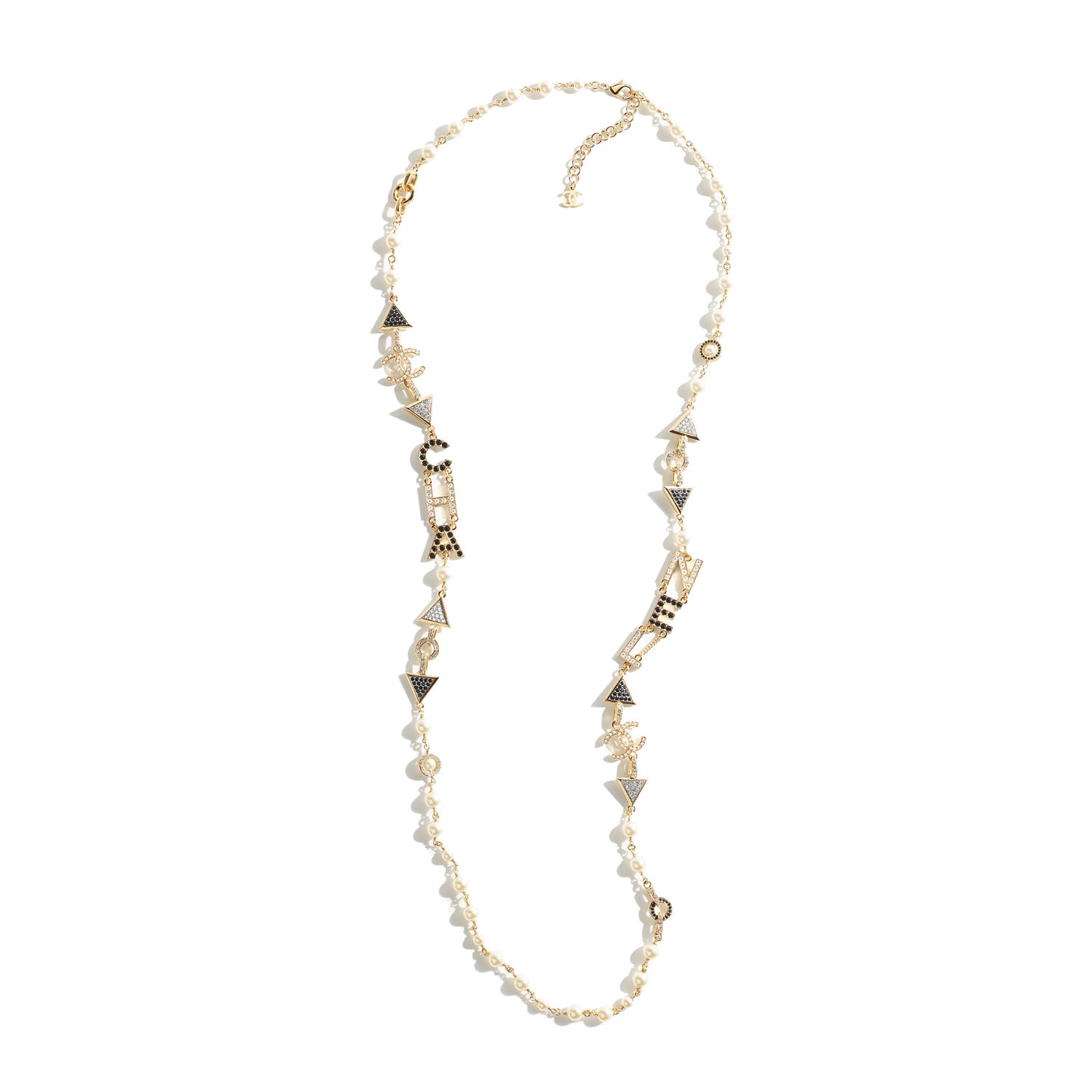 CCL065 CC logo chain necklace - ccjewelryacc