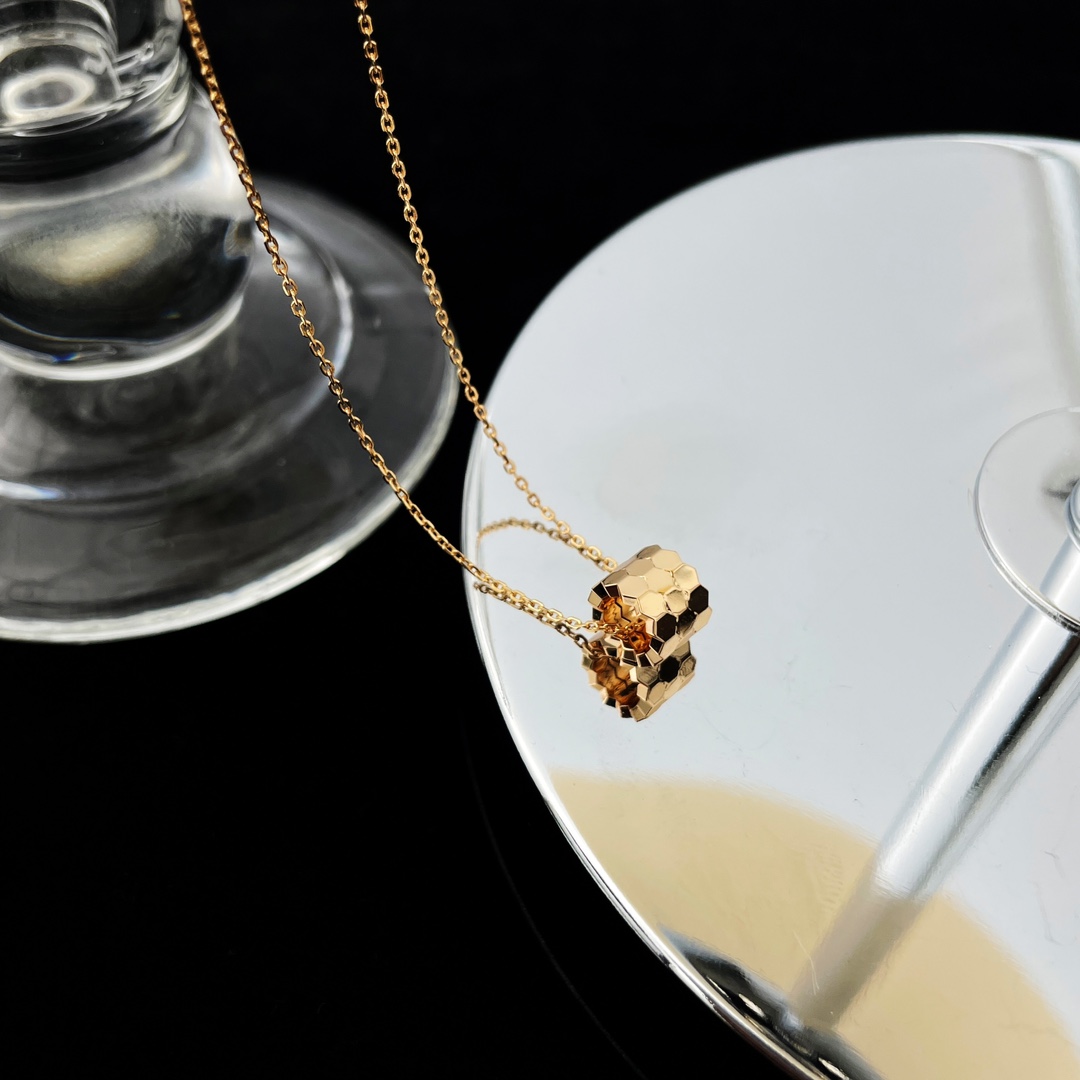 CMNS002 S925 Sterling silver Bee My Love Petit Modele pendant necklace - ccjewelryacc