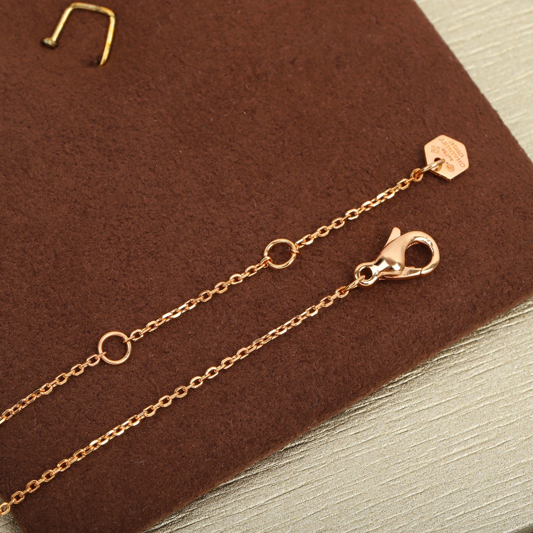 CMNS002 S925 Sterling silver Bee My Love Petit Modele pendant necklace - ccjewelryacc