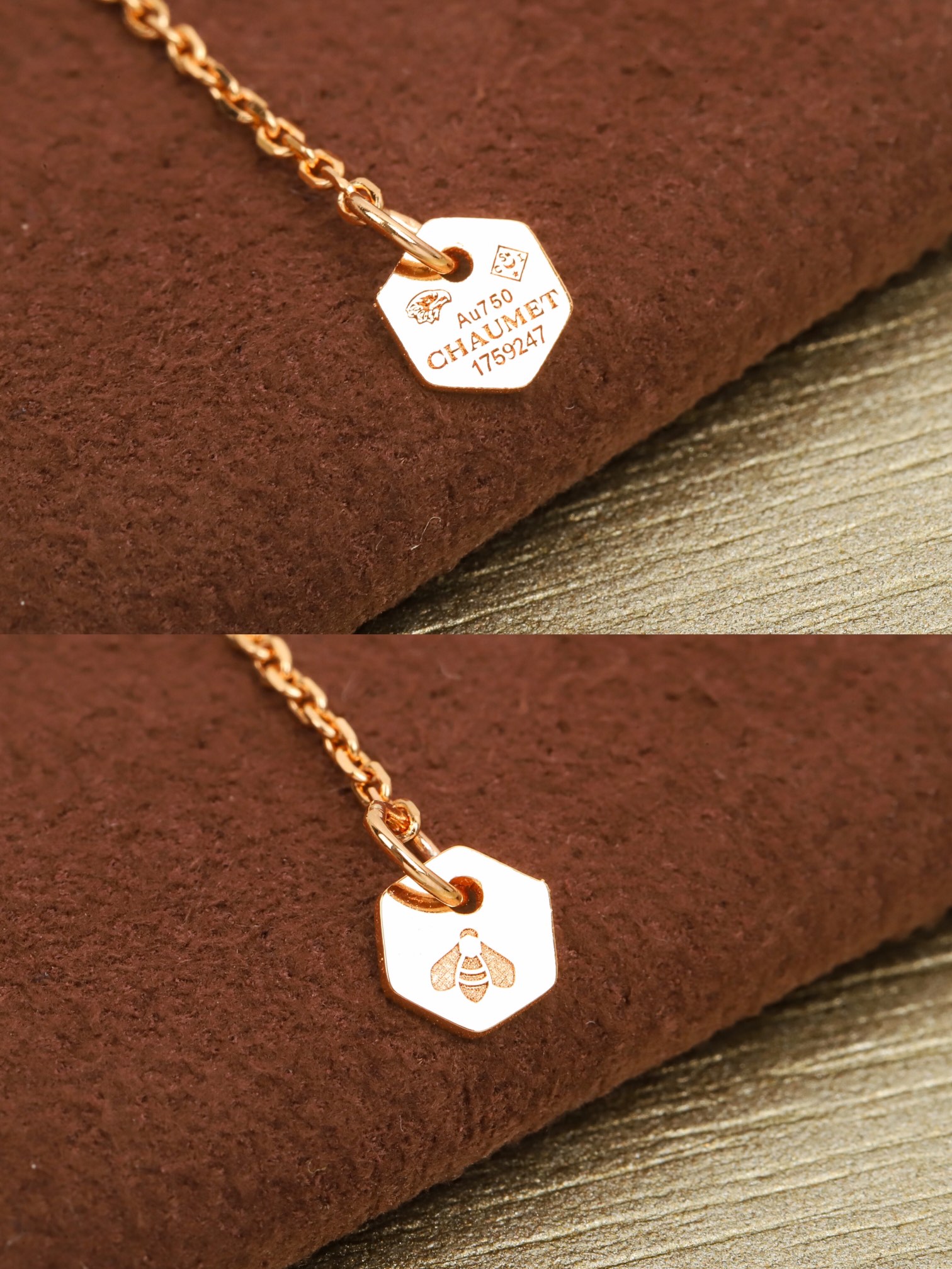 CMNS002 S925 Sterling silver Bee My Love Petit Modele pendant necklace - ccjewelryacc