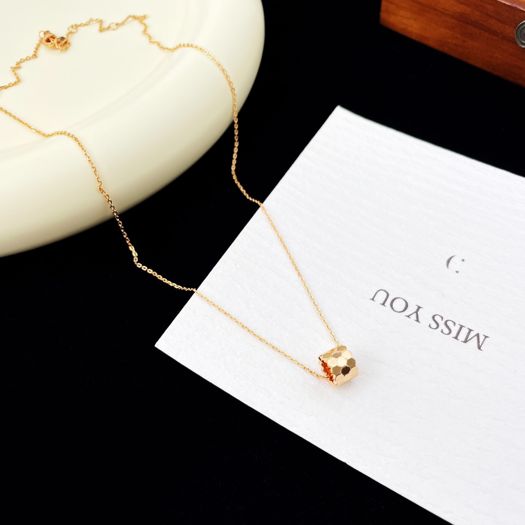 CMNS002 S925 Sterling silver Bee My Love Petit Modele pendant necklace - ccjewelryacc