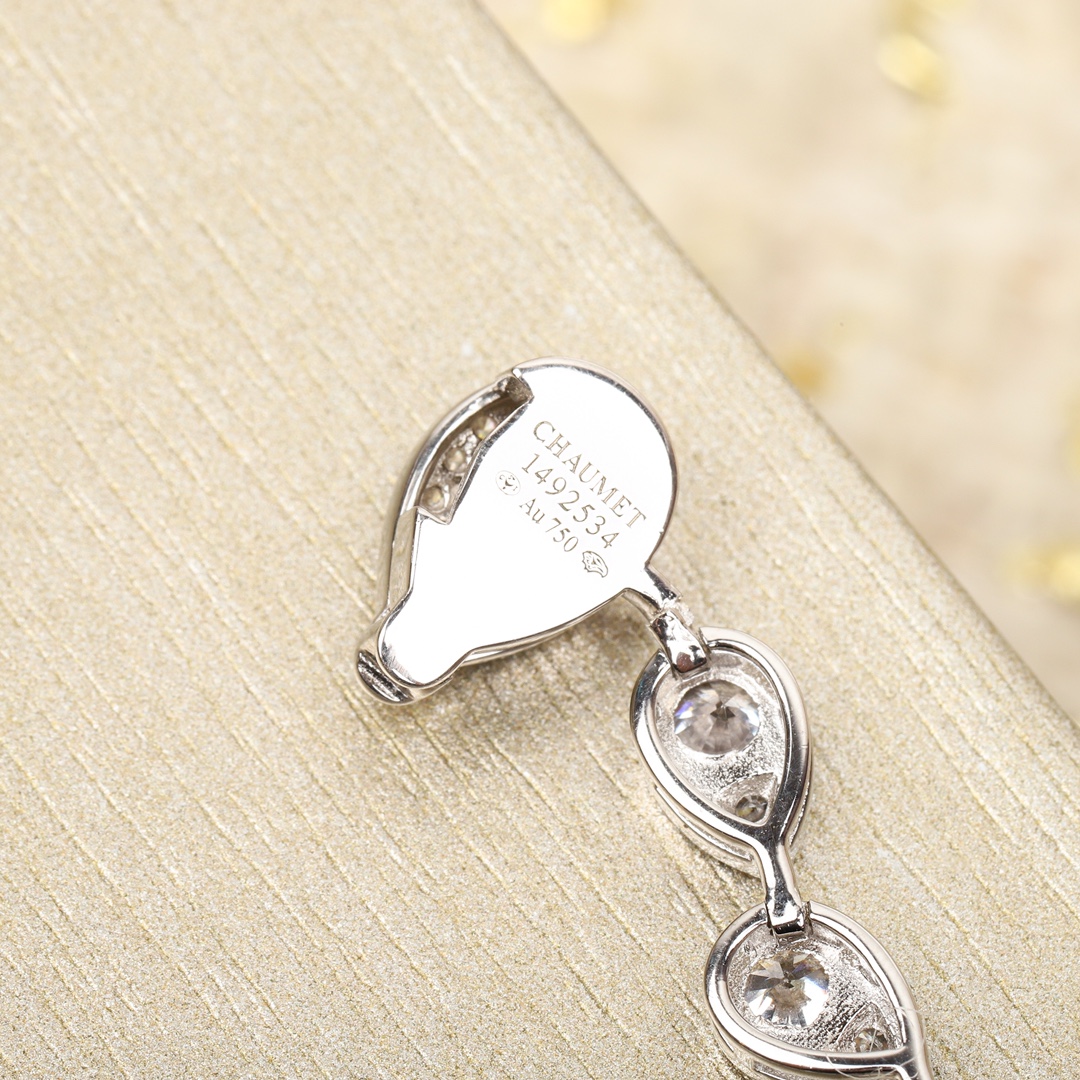 CMNS006 S925 Sterling silver diamond Josephine Necklace - ccjewelryacc