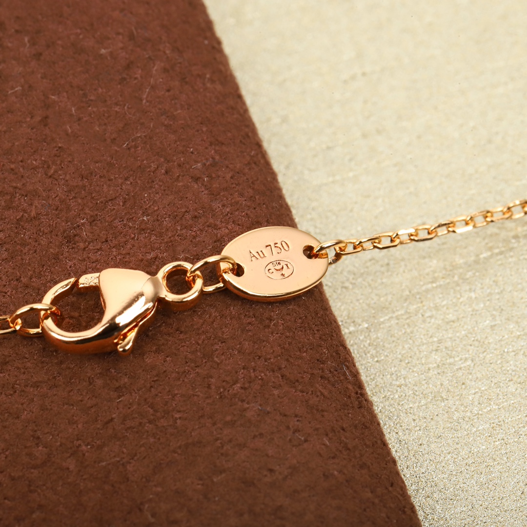 CMNS010 S925 Sterling silver Jeux de Liens Harmony pendant necklace - ccjewelryacc