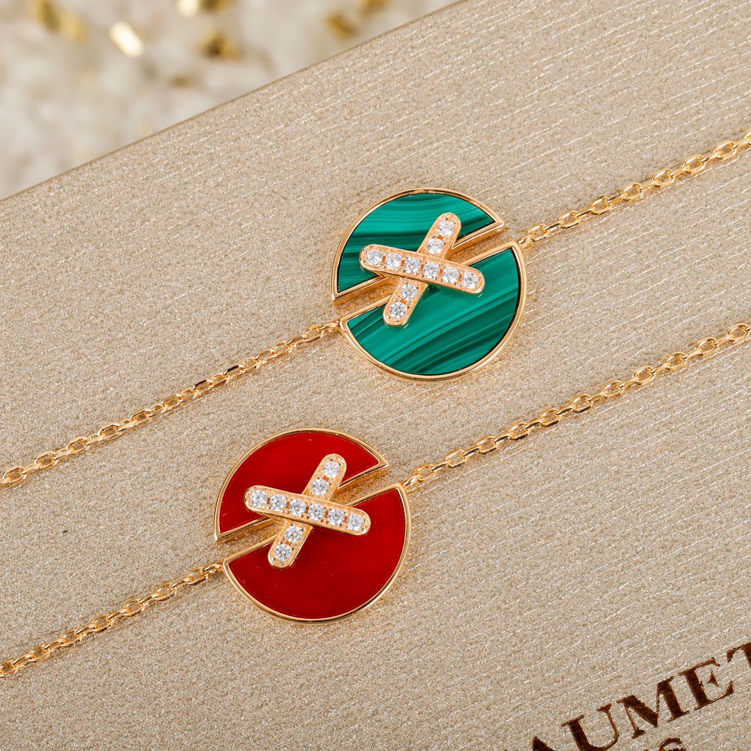 CMSS003 S925 Sterling silver Jeux de Liens Harmony Bracelet chain - ccjewelryacc