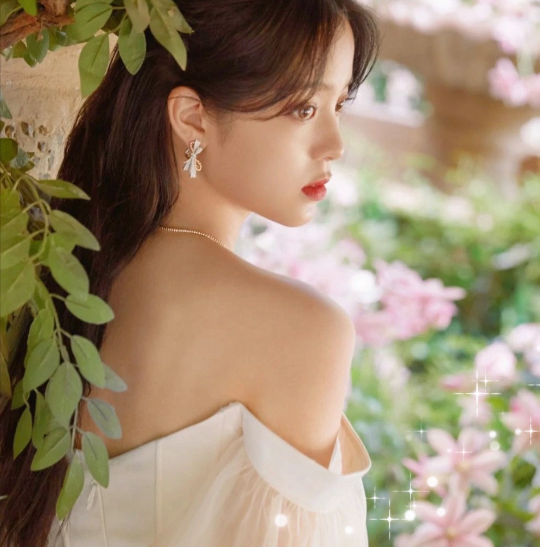 CMES004 S925 Sterling silver bow stud earrings - ccjewelryacc