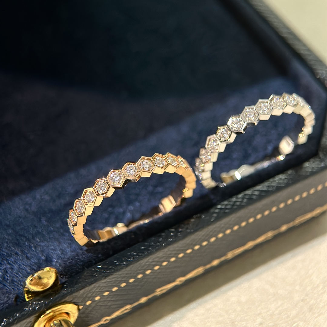 CMRS004 S925 Sterling silver Full diamond Bee My Love Ring - ccjewelryacc