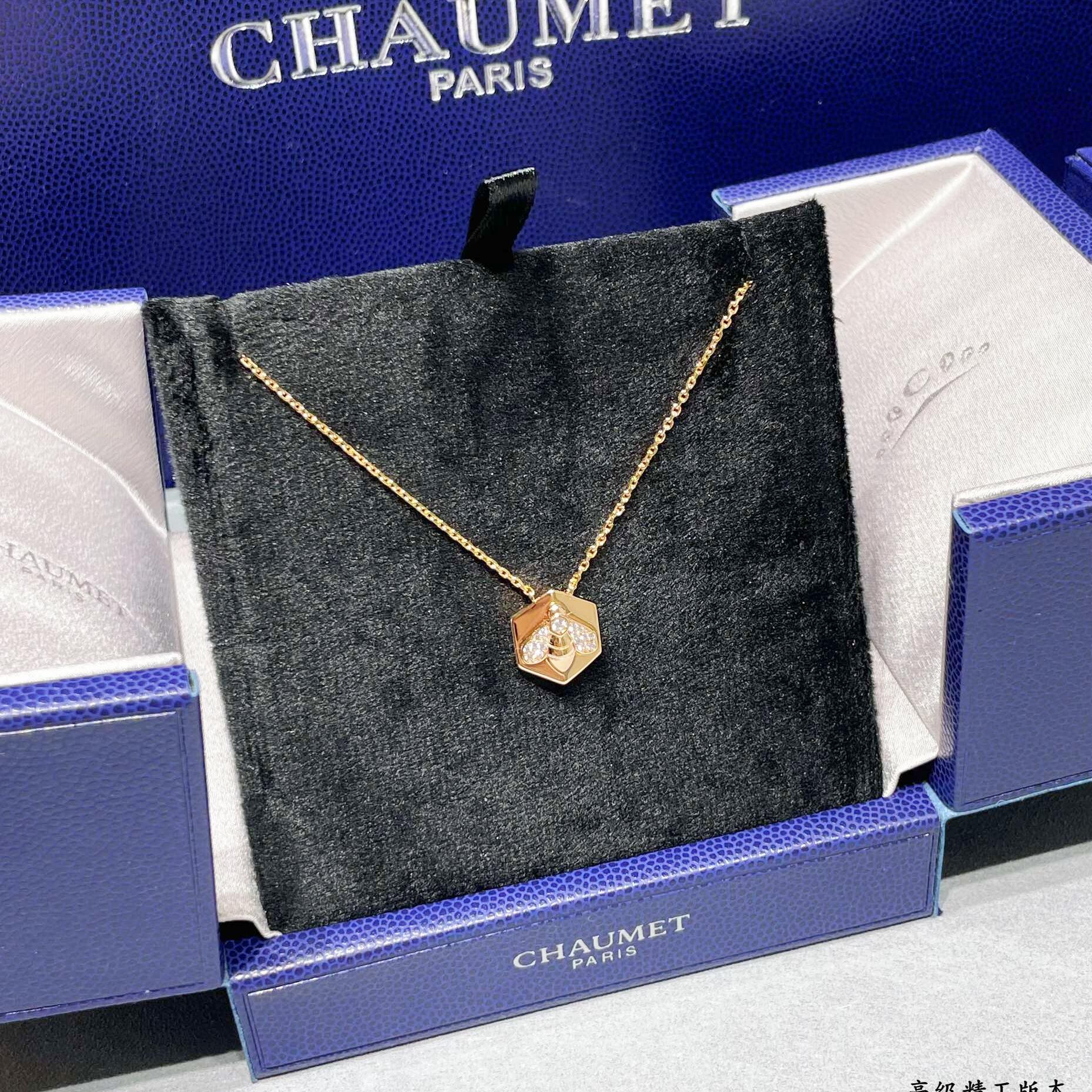 CMNS004 S925 Sterling silver Médaillon Bee My Love pendant necklace - ccjewelryacc