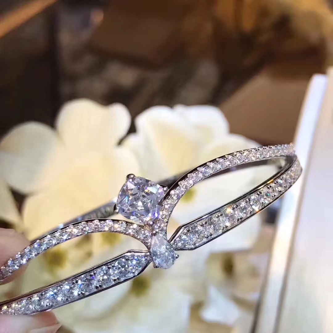 CMSS004 S925 Sterling silver Bracelet Josephine Aigrette - ccjewelryacc