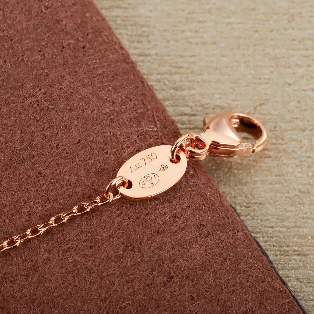 CMNS011 S925 Sterling silver diamond Josephine pendant Necklace - ccjewelryacc