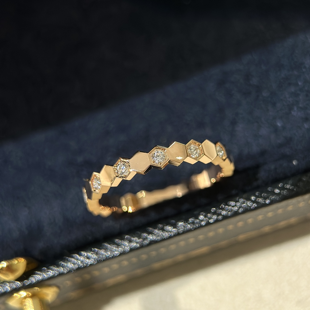 CMRS003 S925 Sterling silver diamond Bee My Love Ring - ccjewelryacc