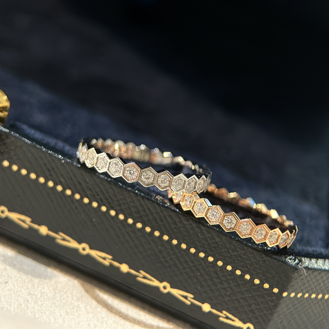 CMRS004 S925 Sterling silver Full diamond Bee My Love Ring - ccjewelryacc