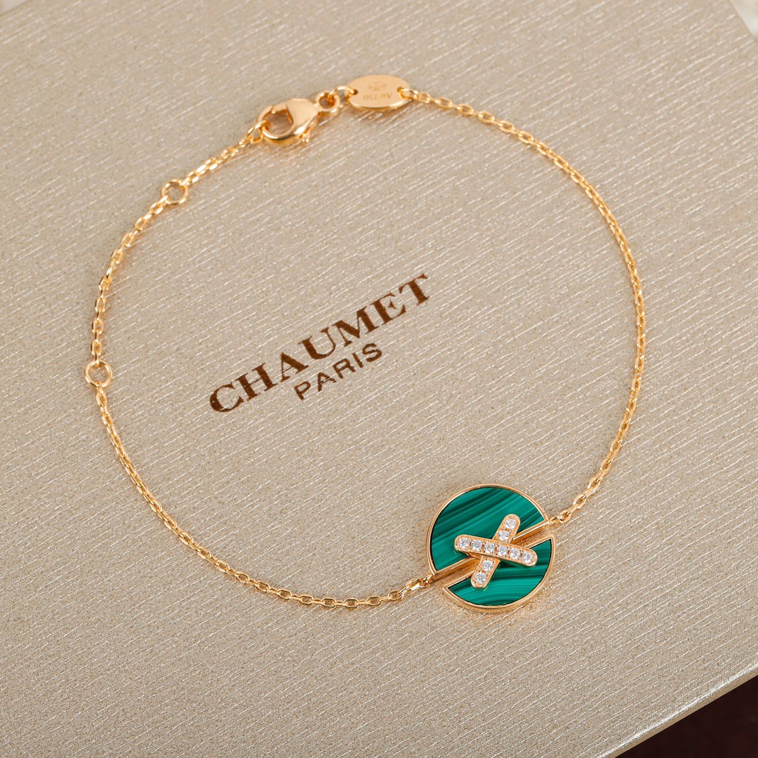 CMSS003 S925 Sterling silver Jeux de Liens Harmony Bracelet chain - ccjewelryacc