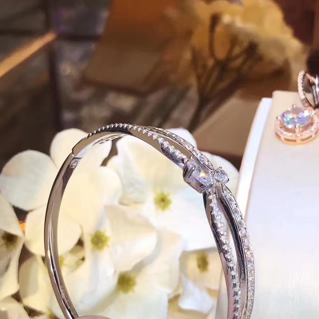 CMSS004 S925 Sterling silver Bracelet Josephine Aigrette - ccjewelryacc