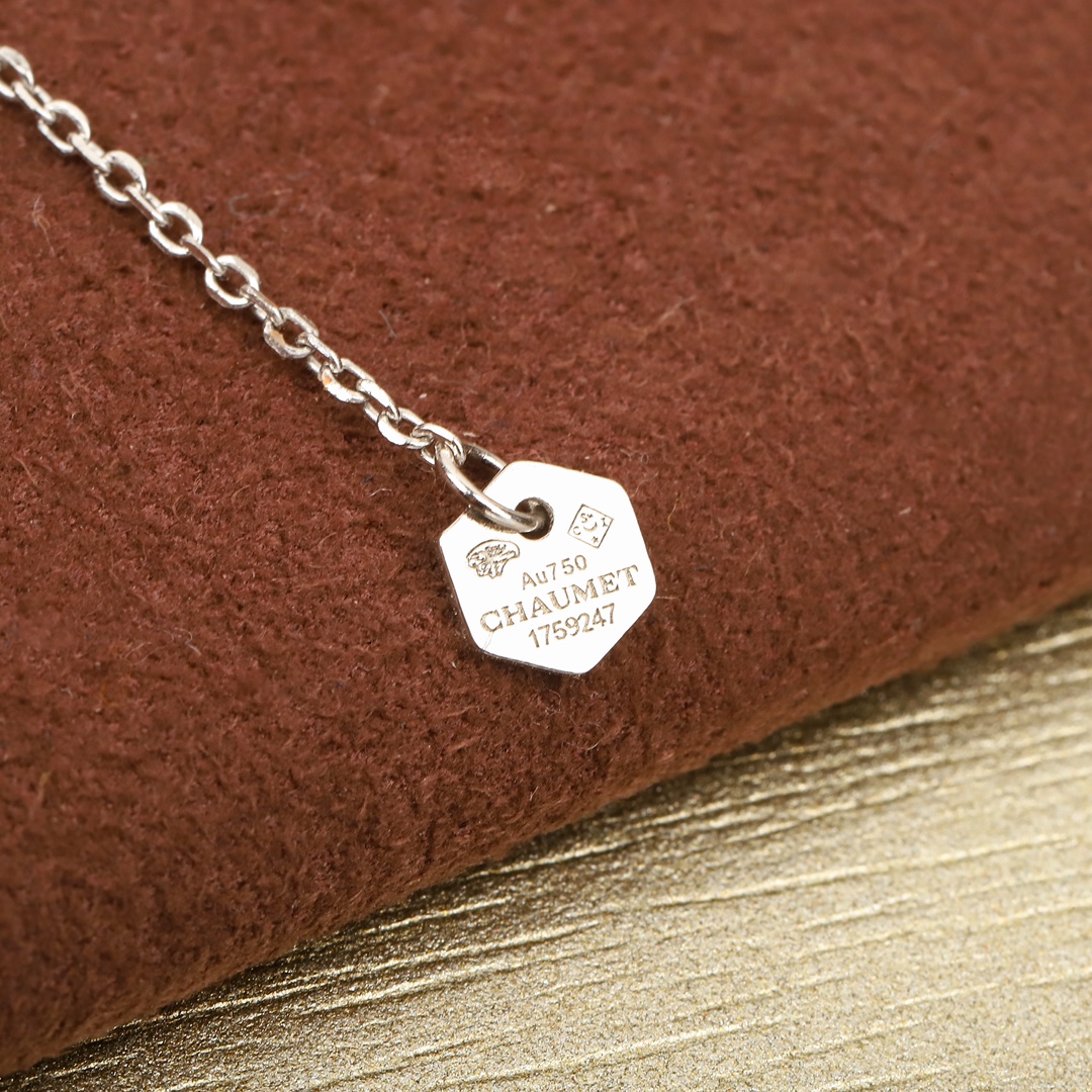 CMNS016 S925 Sterling silver diamond Bee my love pendant necklace - ccjewelryacc