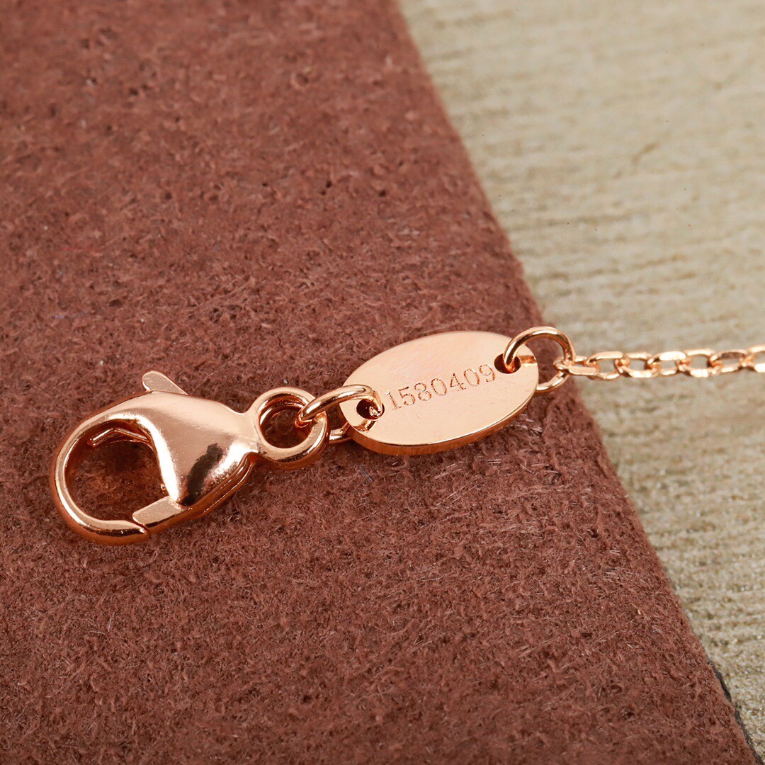 CMNS011 S925 Sterling silver diamond Josephine pendant Necklace - ccjewelryacc