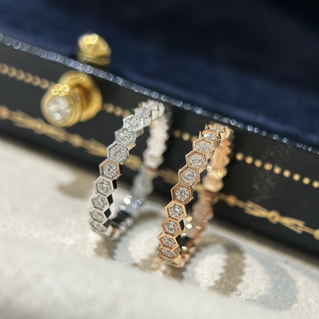 CMRS004 S925 Sterling silver Full diamond Bee My Love Ring - ccjewelryacc