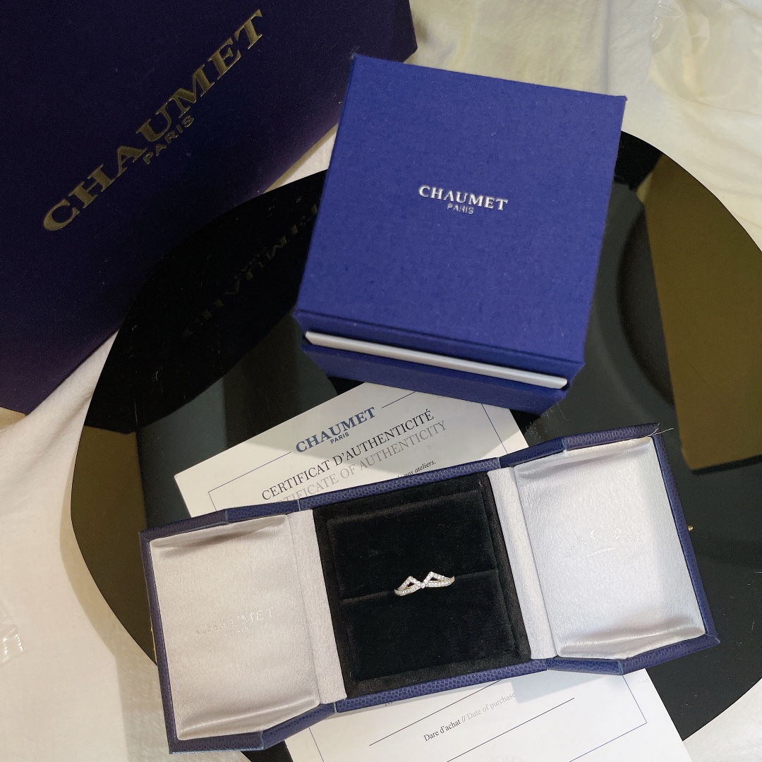 CMRS005 S925 Sterling silver 18k white gold plated Diamond liens ring - ccjewelryacc