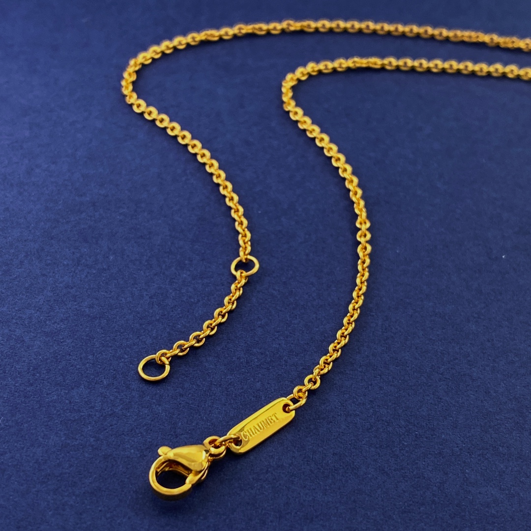 CMN002 jeux de liens X Necklace stud earring - ccjewelryacc