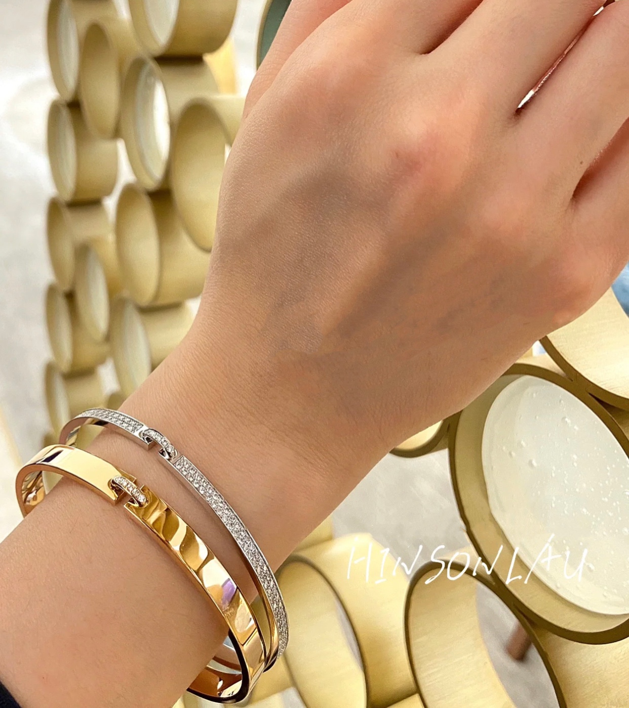 CMSS005 S925 Sterling silver Bracelet Liens Evidence - ccjewelryacc