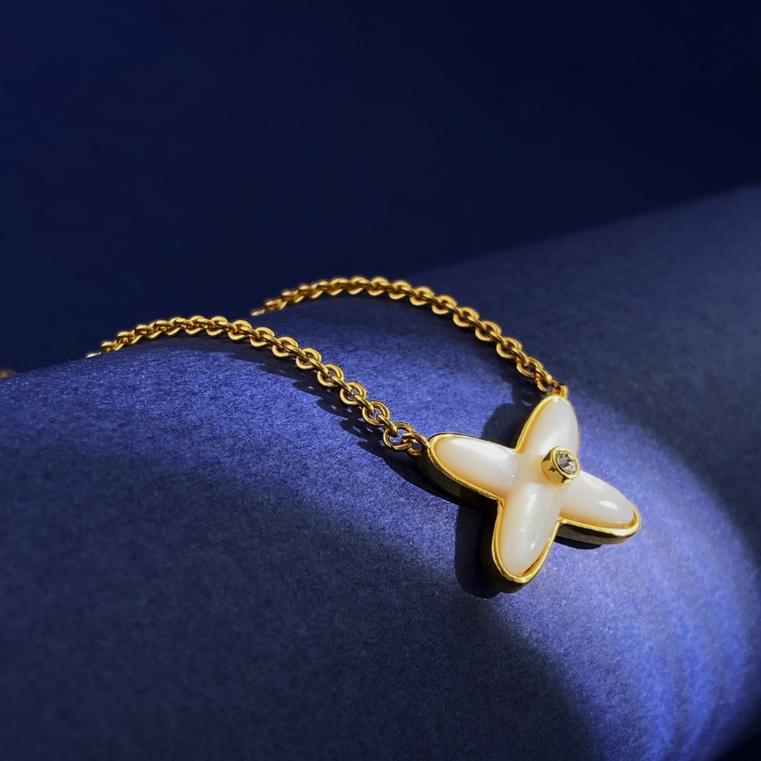 CMN002 jeux de liens X Necklace stud earring - ccjewelryacc