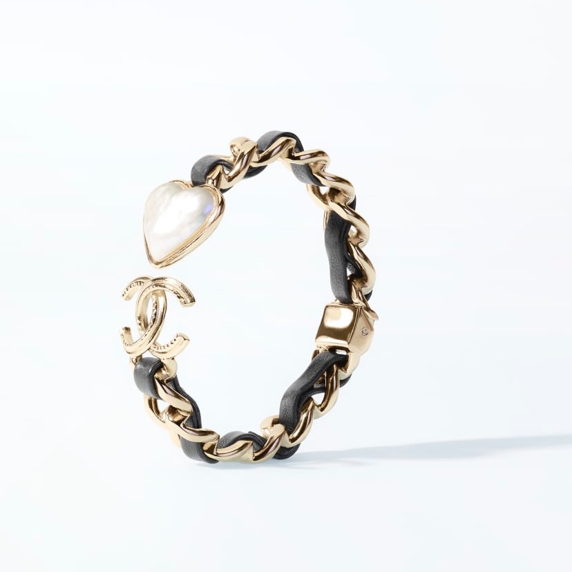 CCS043 Metal chain Heart CC Bracelet - ccjewelryacc