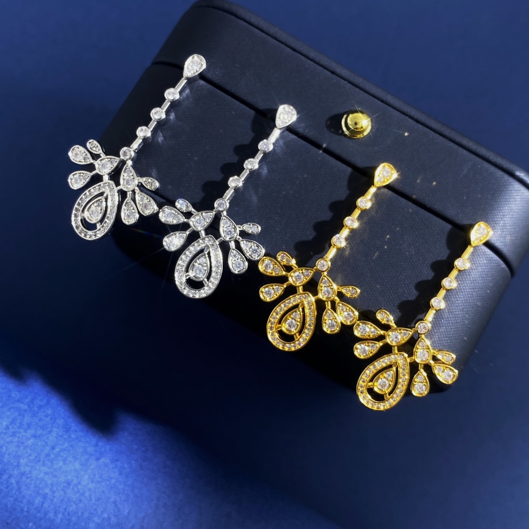 CME005 Josephine Aigrette Imperiale drop earrings - ccjewelryacc