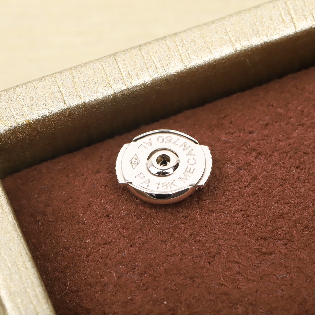 CMES008 S925 Sterling silver drop shape diamond stud earrings - ccjewelryacc