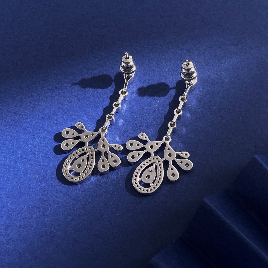 CME005 Josephine Aigrette Imperiale drop earrings - ccjewelryacc