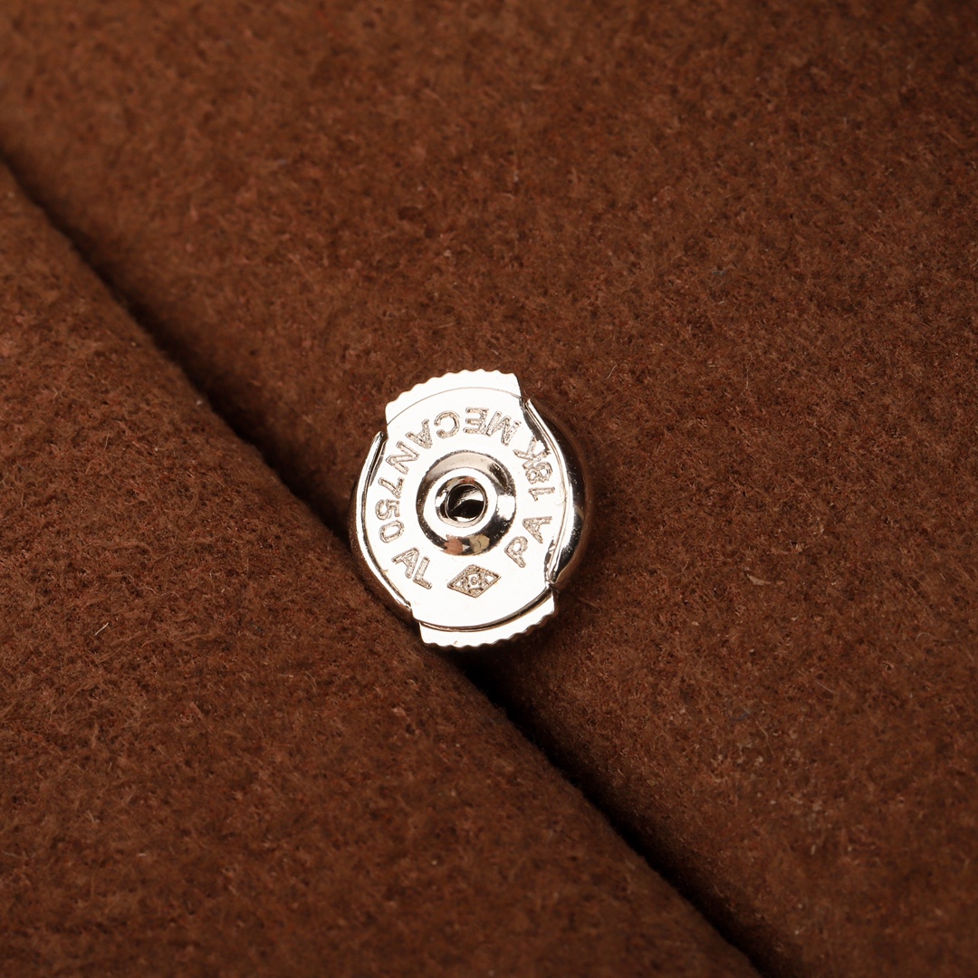 CMES007 S925 Sterling silver diamond stud earrings - ccjewelryacc