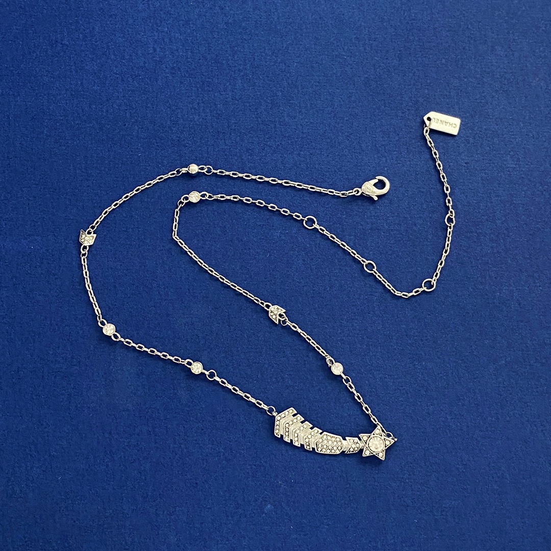 CCN355 Comete Chevron transformable necklace - ccjewelryacc