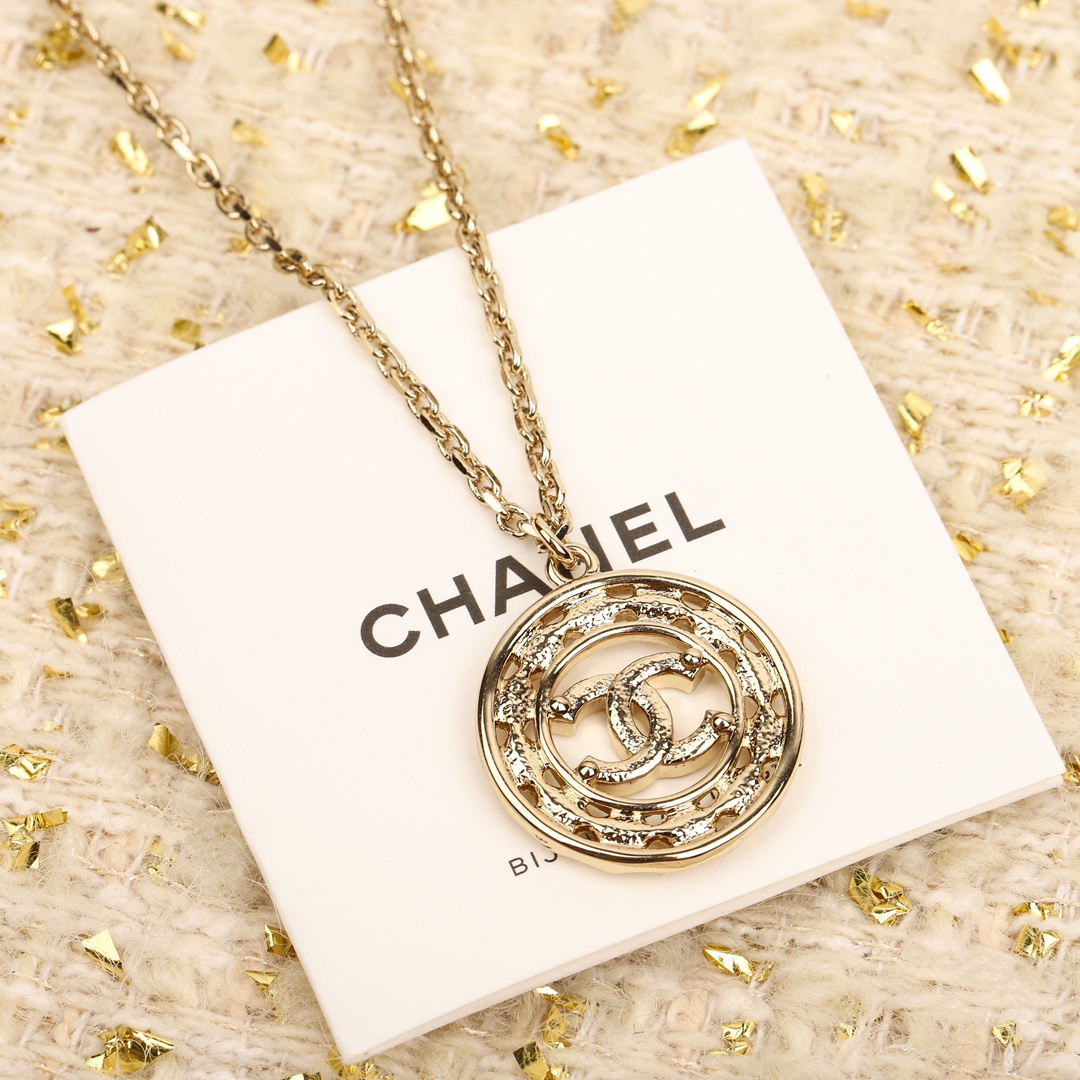 CCN240 24B CC pendant Necklace - ccjewelryacc