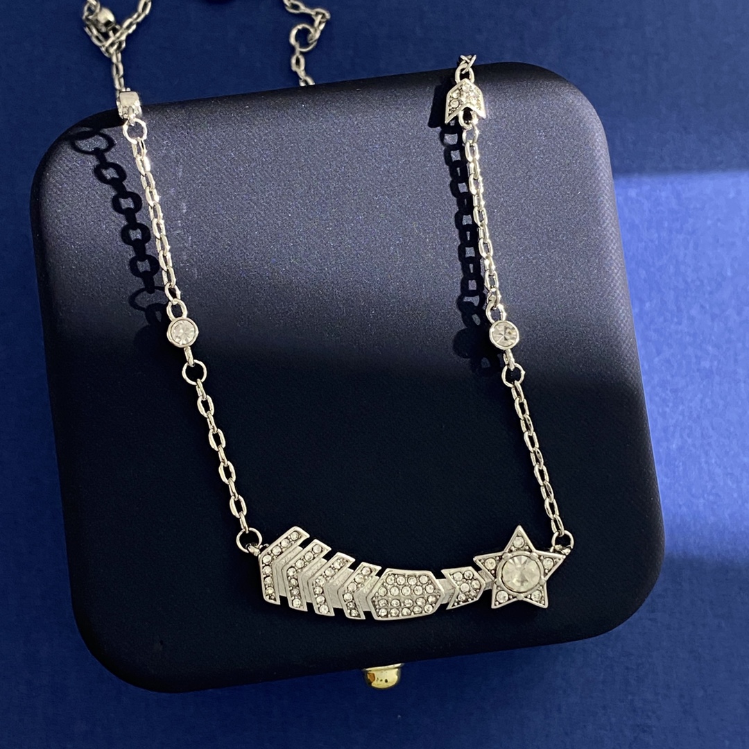 CCN355 Comete Chevron transformable necklace - ccjewelryacc