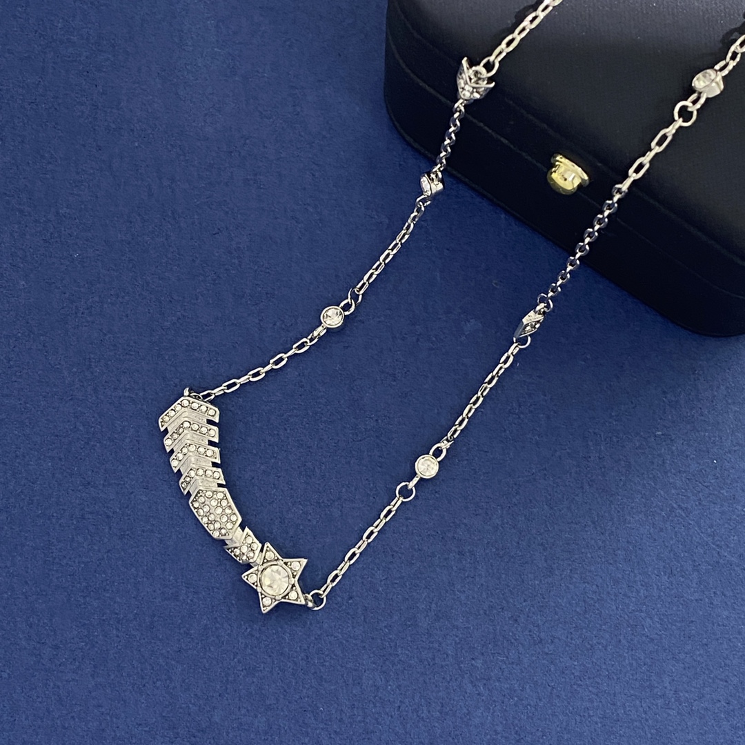 CCN355 Comete Chevron transformable necklace - ccjewelryacc
