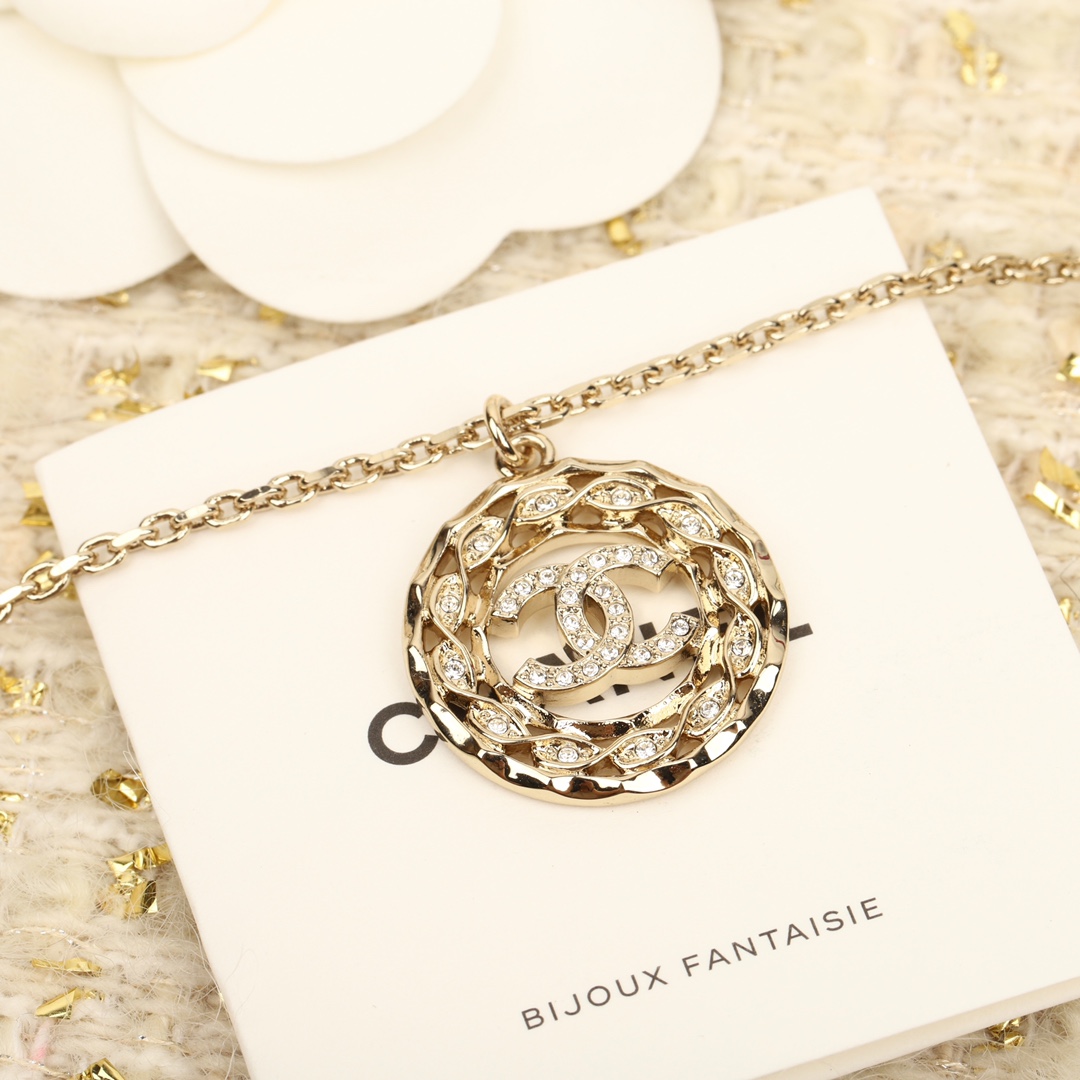 CCN240 24B CC pendant Necklace - ccjewelryacc