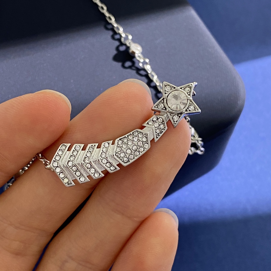 CCN355 Comete Chevron transformable necklace - ccjewelryacc