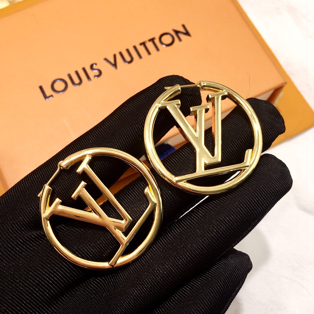LVE014 Louise Hoop GM Earrings - ccjewelryacc
