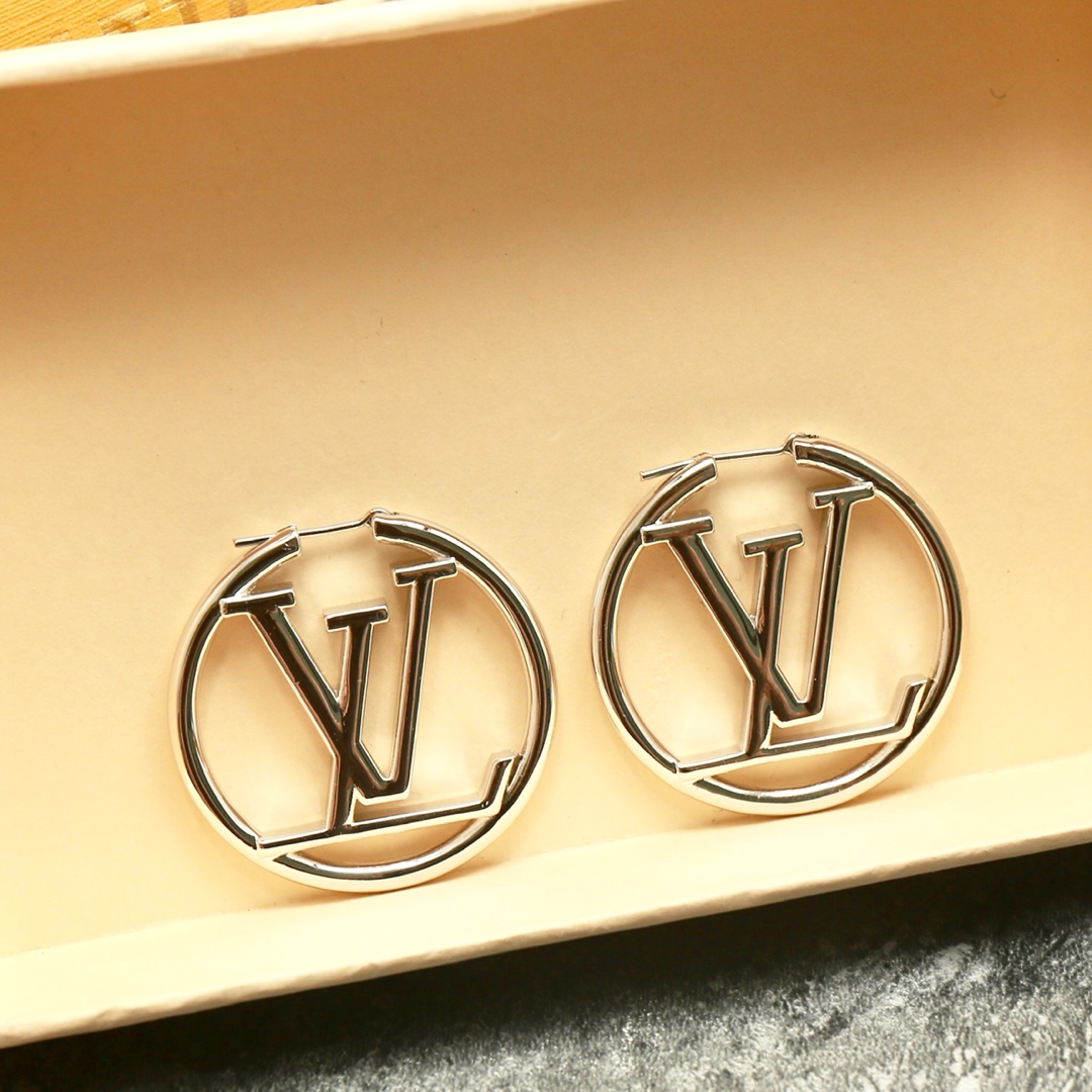 LVE014 Louise Hoop GM Earrings - ccjewelryacc