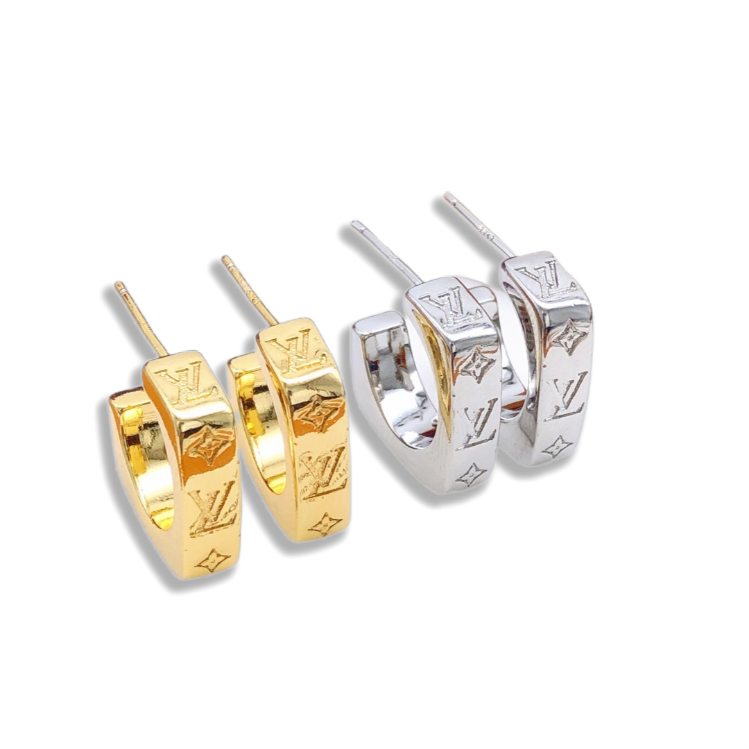 LVE003 Square VL Hook earrings - ccjewelryacc