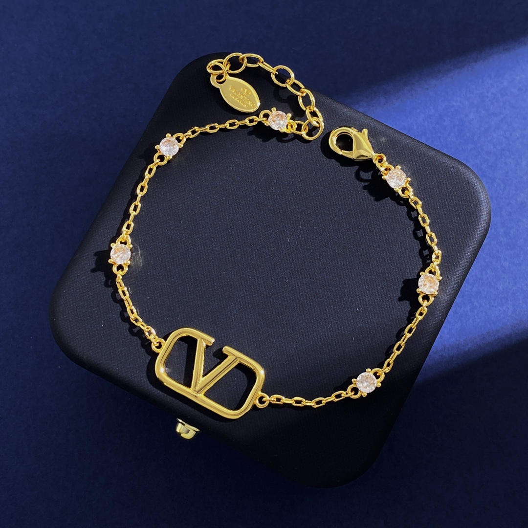 VTS014 VALENTINO GARAVANI Bracelet MINI VLOGO SIGNATURE - ccjewelryacc