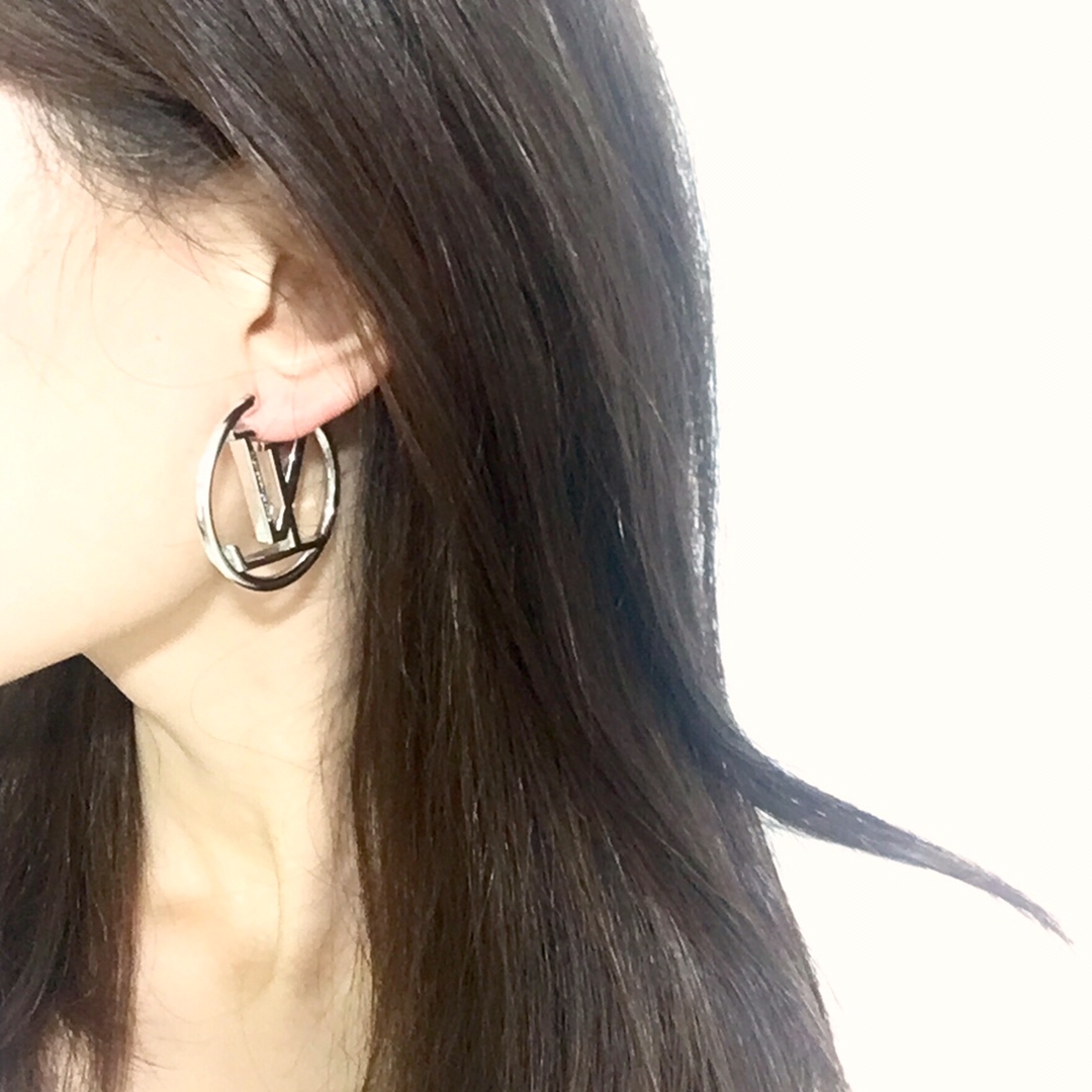 LVE014 Louise Hoop GM Earrings - ccjewelryacc