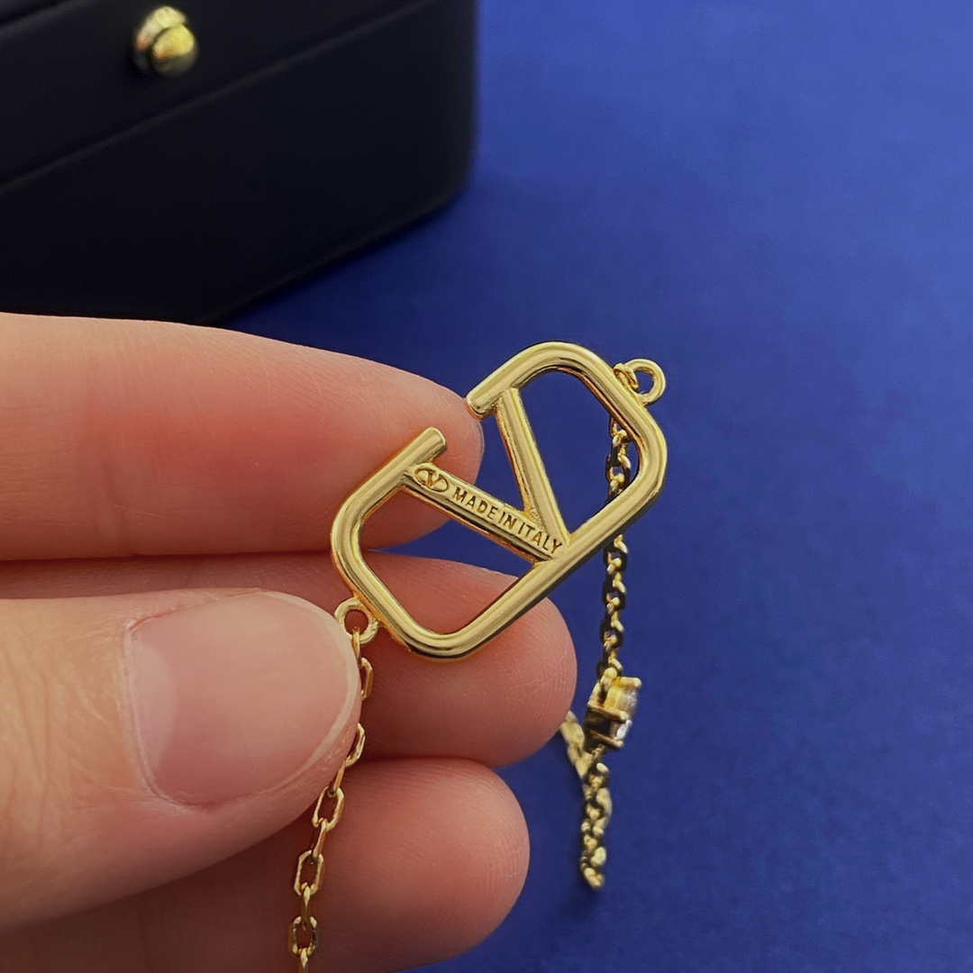 VTS014 VALENTINO GARAVANI Bracelet MINI VLOGO SIGNATURE - ccjewelryacc