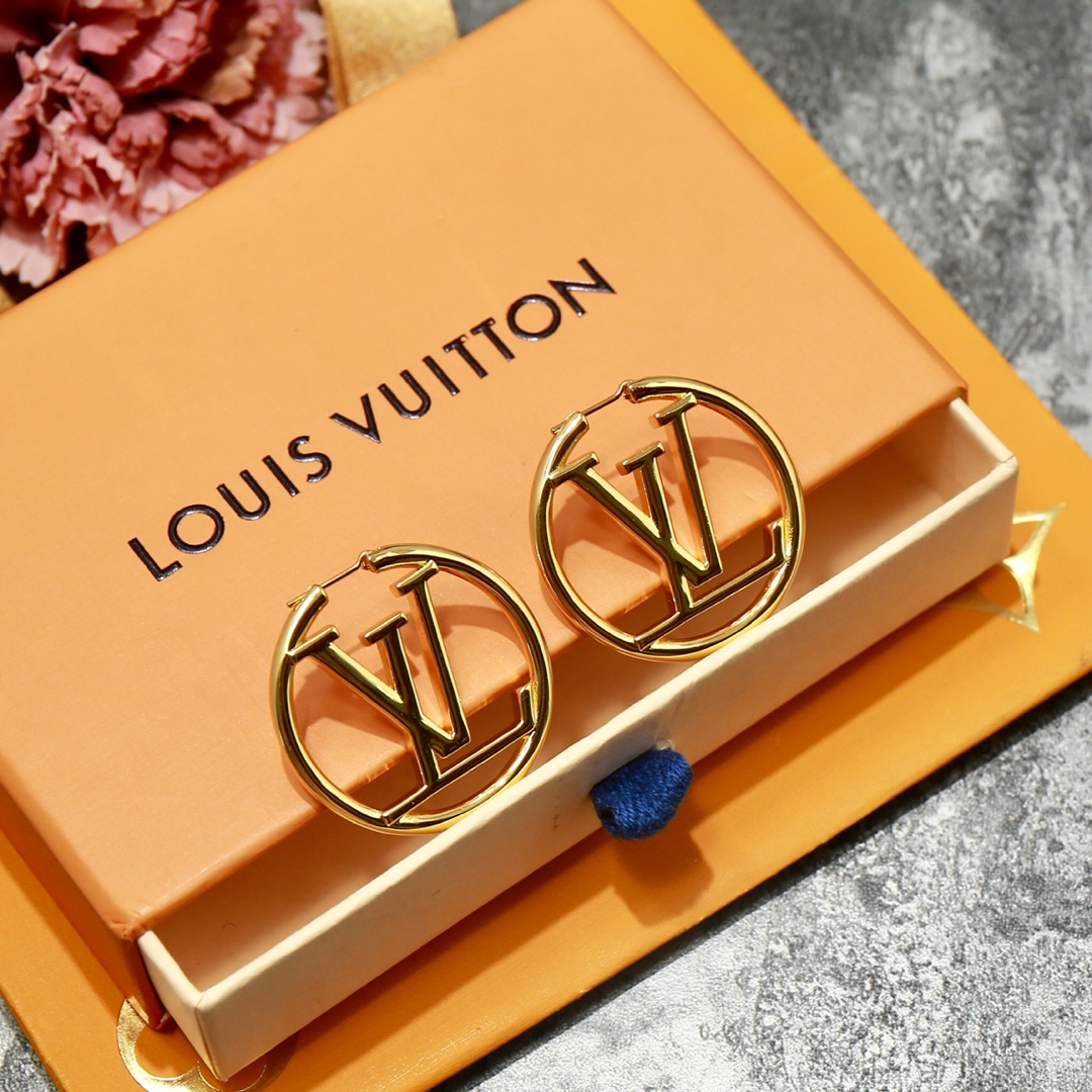 LVE014 Louise Hoop GM Earrings - ccjewelryacc