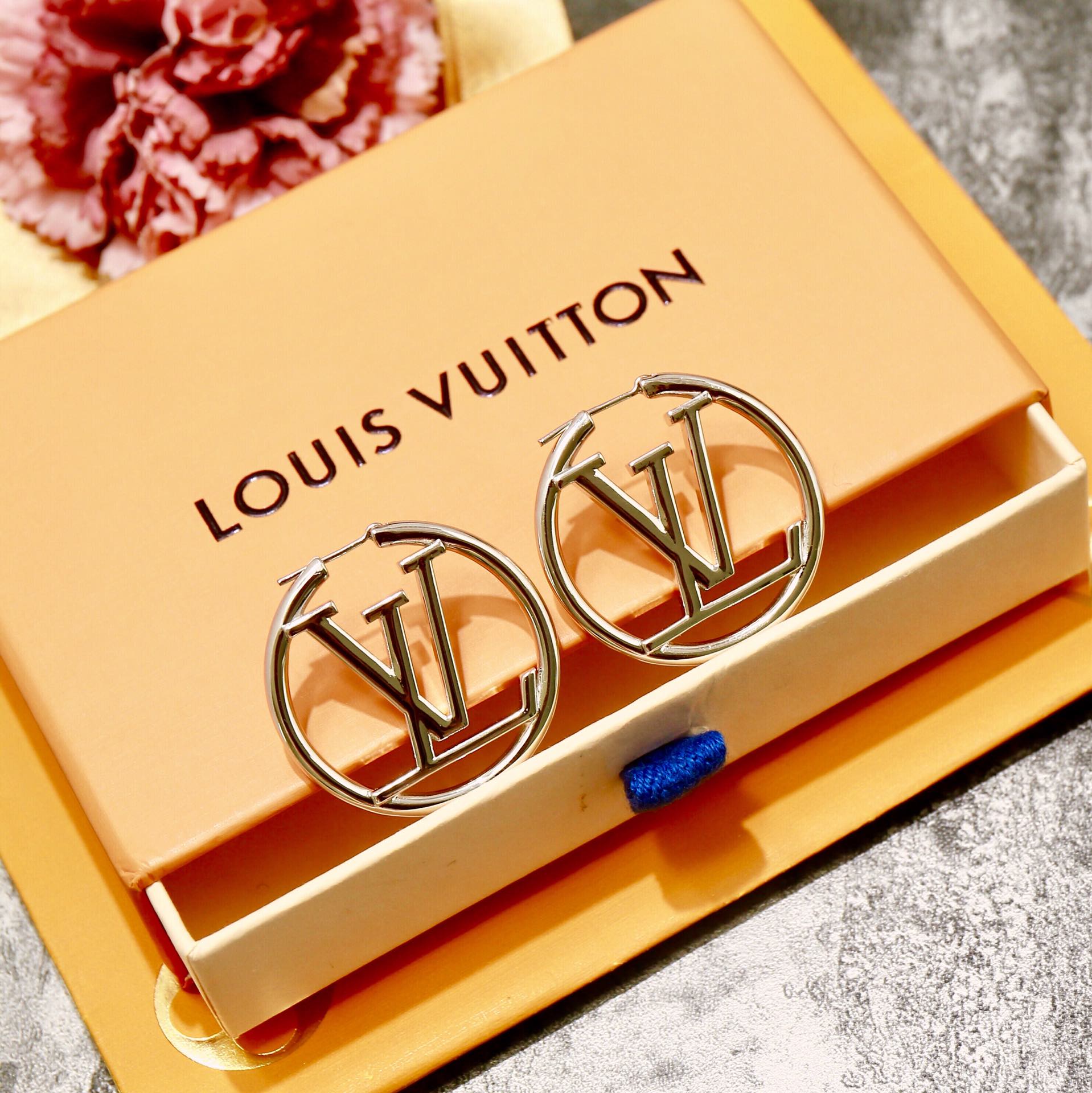 LVE014 Louise Hoop GM Earrings - ccjewelryacc