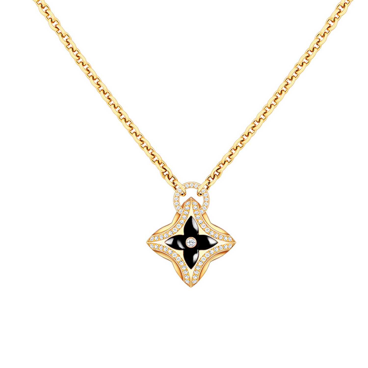 LVN007 Luxury Designer Ever Blossom pendant Necklace - ccfashionjewelry