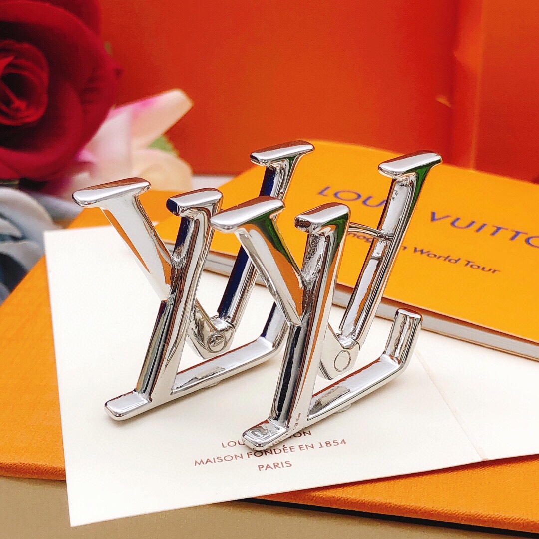 LVE084 Metal VL Lconic earring - ccjewelryacc