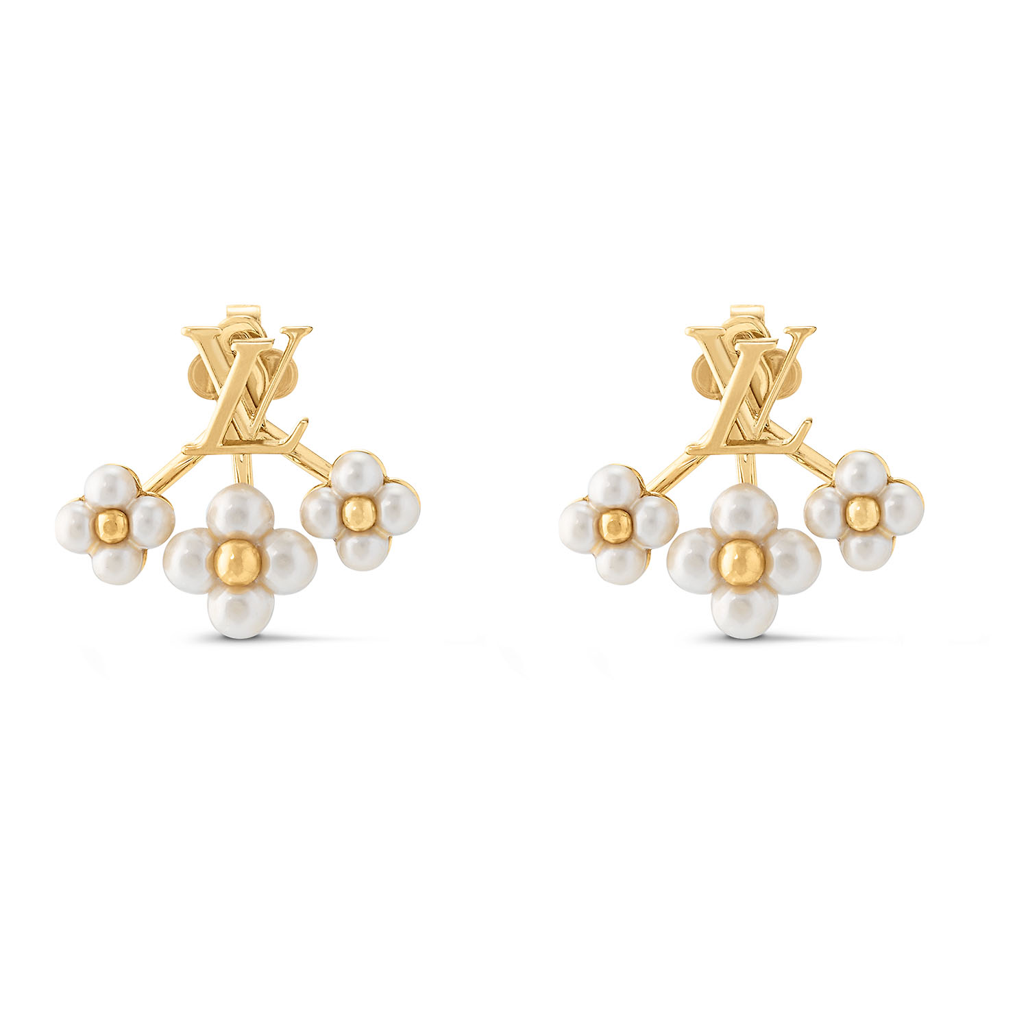 LVE073 VL Floragram Earrings - ccjewelryacc