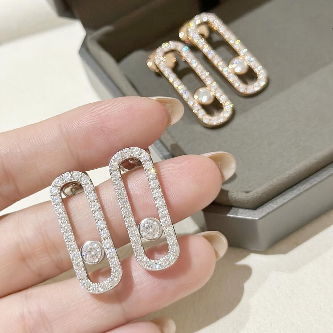 MSEV001 Move uno pavees diamond stud earring - ccjewelryacc