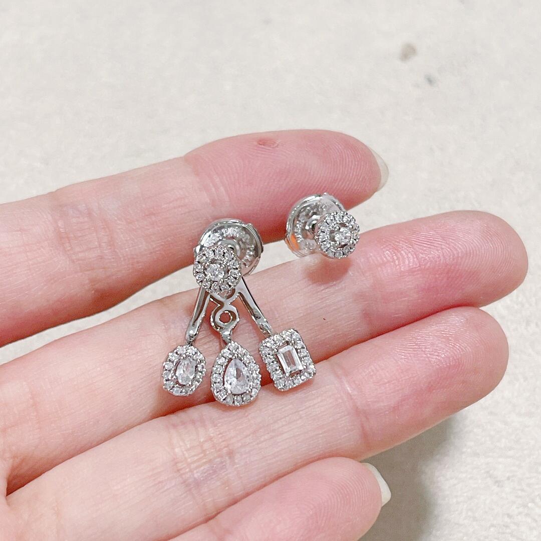 MSEV008 My Twin Trio earrings - ccjewelryacc